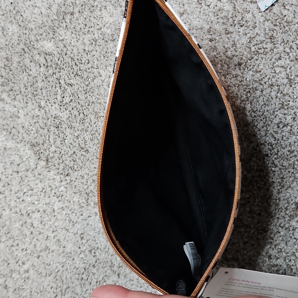 Rubie Mini Black and White Houndstooth Clutch - Picture 3 of 5